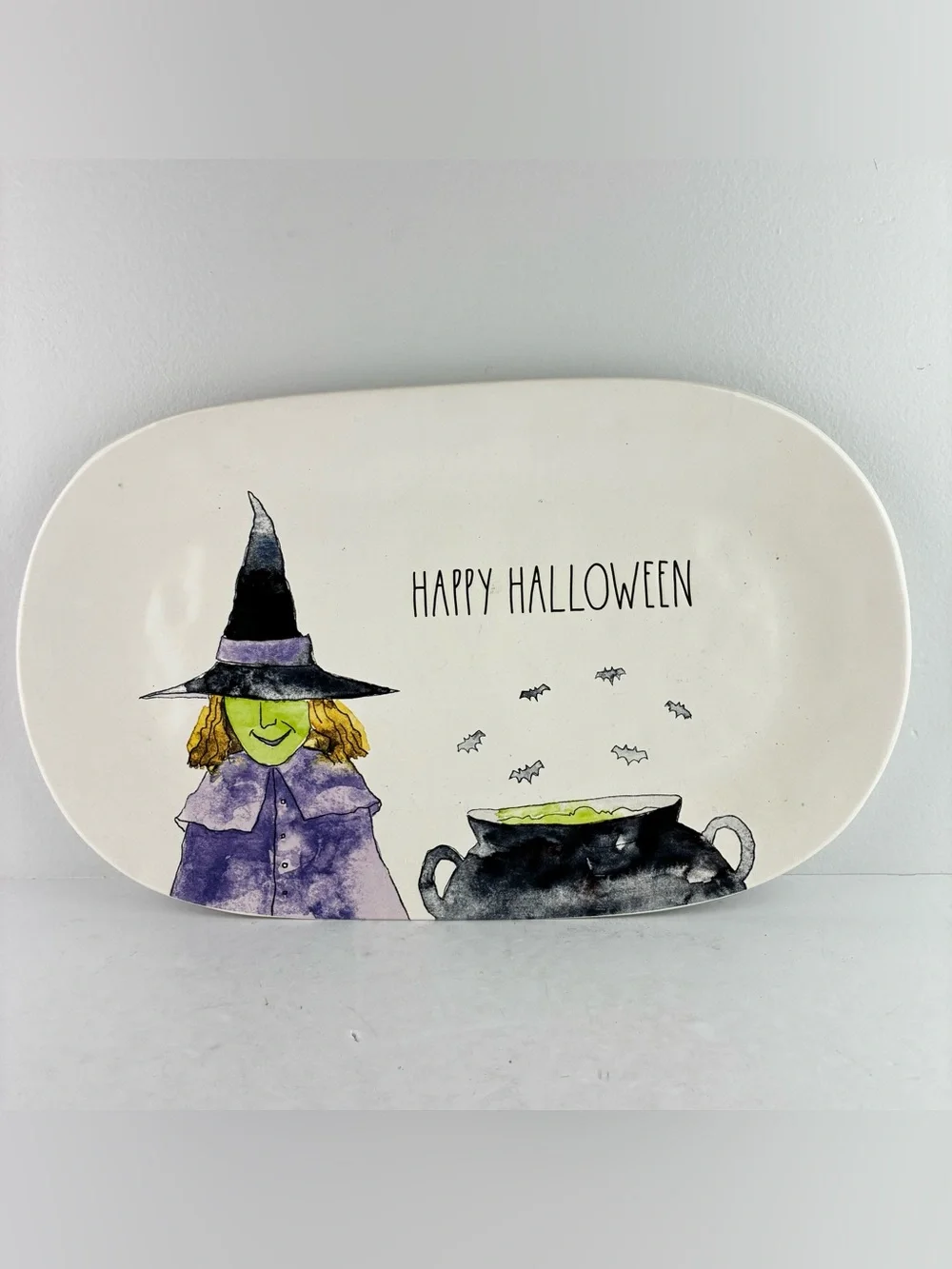 Rae Dunn Happy Halloween Witches Brew Platter